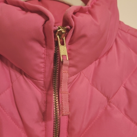 J. Crew | Women's Hot Pink Excursion Down Quilted Puffer Vest (Size Medium) - Picture 7 of 12